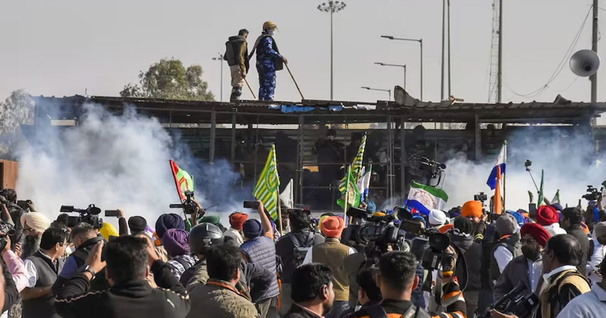 Farmers Call Off ‘Delhi Chalo’ March After Cops Fire Tear Gas At Shambhu Border, 7 Injured